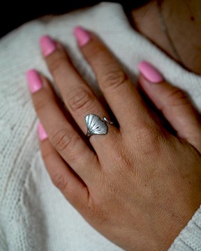 BAGUE SIRENE ARGENT 1