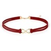 COLLIER INFINI ROUGE